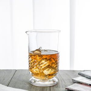Verre à cocktail moderne soufflé à la main, transparent, sans plomb, de haute qualité, 650 ml, avec pied, pour bar, NOVARE - Product Image 2