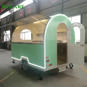 Wecare Hot Selling Koffie Truck Trailer Mobiele Eten Wagen