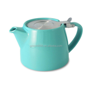 <span class=keywords><strong>Teiera</strong></span> in Ceramica 2026 con Infusore in <span class=keywords><strong>Acciaio</strong></span> Inossidabile, Caffettiera in Ceramica Resistente al Calore con Infusore - Product Image 3