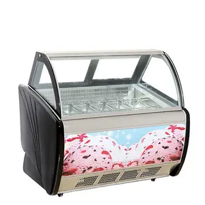 Sorvete display vetrina/display icecream freezer/ice cream display frigorifero