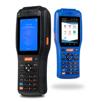 PDA robuste IP65 pour la gestion des entrepôts logistiques et le paiement mobile avec scanner de code 1D/2D, imprimante mobile et lecteur NFC RFID