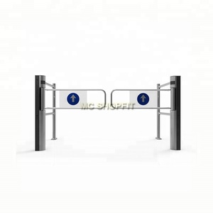 Puerta abatible y torniquete automáticos de la puerta de la barrera del supermercado de la seguridad electrónica de la inducción - Product Image 6