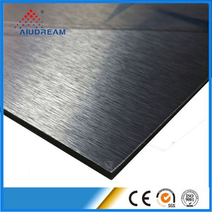 Panneau Alucobond <span class=keywords><strong>Alupanel</strong></span> brossé de 5mm pour revêtement mural extérieur - Product Image 4