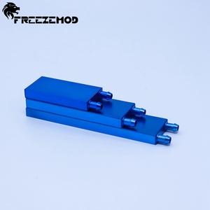 Nhôm nước làm mát khối lỏng cooler tản nhiệt đối với CPU GPU bán dẫn. - Product Image 2