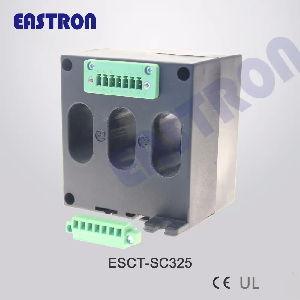 ESCT-SC Series трансформатор тока с твердым сердечником, 3-фазный трансформатор тока, 3 в 1 CTs, от 100 А до 630A
