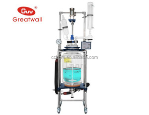 Reator Químico Industrial com Jaqueta de Vidro de 10-150L, Bioreator de Fabricante de Laboratório a Preço Baixo - Product Image 3