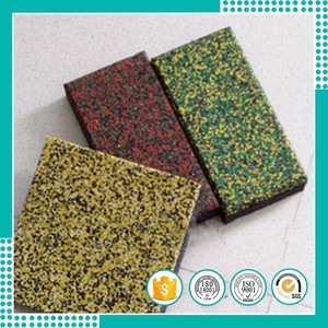 SHANZHONG 2025 nouveaux matériaux de bonne qualité EN1177 certifié matériau sûr utilisation de terrain de jeu carrelage en caoutchouc souple - Product Image 6