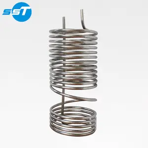 SST tubo scambiatore di calore elicoidale bobina, bobina di acqua scambiatore di calore di disegno - Product Image 1
