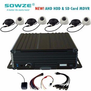 Sowze Tipo Económico 4ch cctv dvr del coche móvil mdvr 3G <span class=keywords><strong>4G</strong></span> Wifi g-sensor opcional - Product Image 6