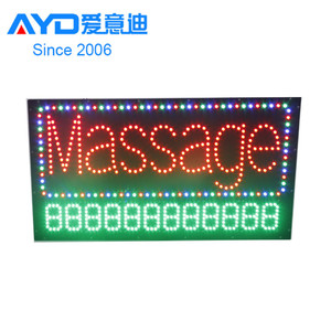 Pastel caliente interior pantalla LED acrílico LED Flasher artes marciales tienda LED pantalla de publicidad proveedor de fábrica - Product Image 4