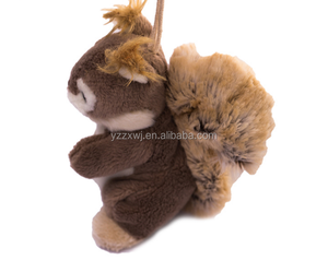 Muestra gratis peluche ardilla llavero juguetes peluche ardilla bebé juguetes peluche Animal relleno ardilla peluche llavero juguete - Product Image 2