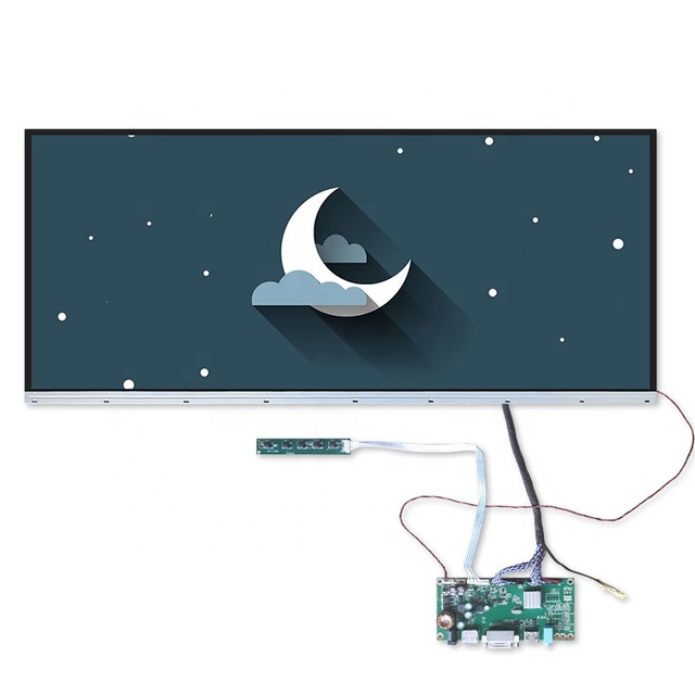 LVDS 92 Pins IPS 29 Inch 2560*1080 Resolution Landscape Type LCD Hard Coating Screen with White LED Backlight LCD TV Screen