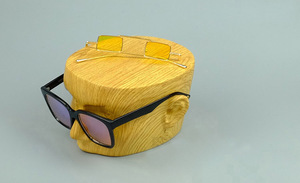 Nuovo Design di Alta Qualità: Testa di Manichino in <span class=keywords><strong>Legno</strong></span> per Esposizione di Occhiali da Sole alla Moda - Product Image 4