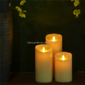 Ensemble de 3 bougies LED sans <span class=keywords><strong>flamme</strong></span> à piles avec effet de <span class=keywords><strong>flamme</strong></span> <span class=keywords><strong>vacillante</strong></span> - Product Image 5