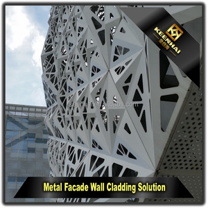 Corrugado decorativo pared de Metal paneles de revestimiento de fachada - Product Image 3