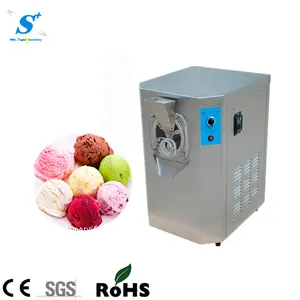Rapid Cooling Commercial Batch Freezer Stainless Steel Table Gelato Freezer