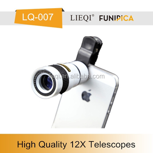 Lente de la cámara Digital lente óptica del telescopio del zumbido 8X lente <span class=keywords><strong>con</strong></span> el clip para todos los teléfonos móviles - Product Image 1
