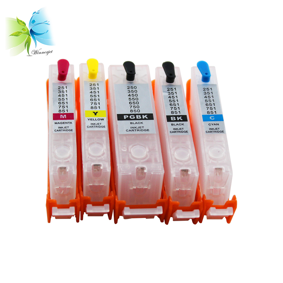 Cartouches Encre Compatibles Canon PGI550 CLI551 - Avec Puces, Pour MG Série