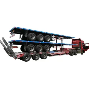 ) 저 (low) 가격 (high) 저 (quality tri-axle 3 axle container 트레일러 40ft 트레일러 container twist lock 대 한 \ % sale