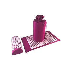 wholesale Massage Acupressure Mat and Pillow set spikes acupressur mat accupressure shakti mat manufacturer