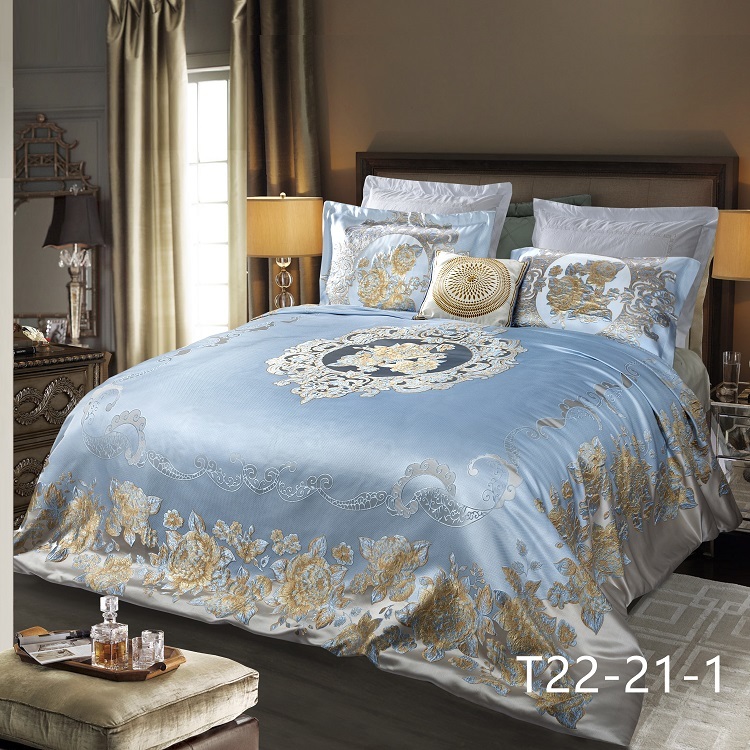 KOSMOS 9 unids jacquard conjunto dubai edredón de lujo king size cama edredón