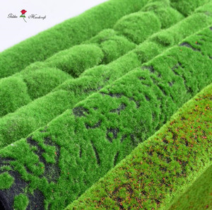 Décoration de fenêtre en fausse mousse d'herbe, mur, offre spéciale, nouveauté 2020 - Product Image 2