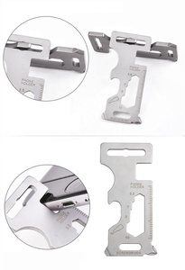 Strumenti portatili di emergenza per la sopravvivenza all'aperto EDC Pocket Field strumento di autodifesa scheda di punzonatura Fine edc Gadget multifunzione - Product Image 4