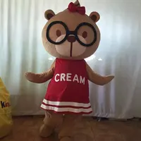 Customized Lovely Bear Mascot Costumes for Sale