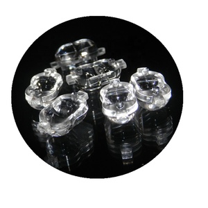 Lentille optique <span class=keywords><strong>LED</strong></span> PMMA 24 mm 1 W en forme d'arachide pour éclairage public <span class=keywords><strong>LED</strong></span> à haute efficacité - Product Image 1