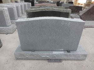 Fábrica de China G633 granito gris claro monumento y <span class=keywords><strong>tumba</strong></span> para <span class=keywords><strong>la</strong></span> venta - Product Image 3
