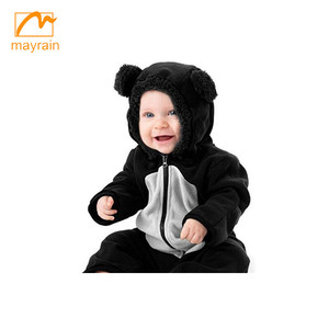 Animale sveglio di Disegno Con Cappuccio Del Cappotto Del Bambino Giacca di Cotone - Product Image 6