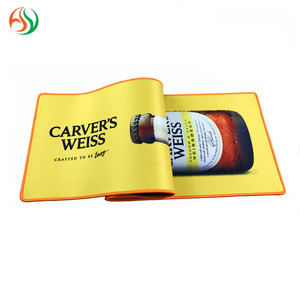 Tapis de Bar en caoutchouc, accessoires pour le vin, peut être personnalisé, bordé, Non tissé, en feutre Nitrile, avec Logo imprimé - Product Image 5