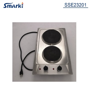 110 / 220V AC <strong>Electrical</strong> Hotplate Cooktop <strong>Electrical</strong> Heating Plate Cooker 2 <strong>burner</strong> SSE23201 - Product Image 2