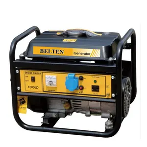 BELTEN POWER Rated power 1kw max 1.1kw 12vdc 110/120/220/240/380V 4-stroke air cooled recoil start gasoline generator