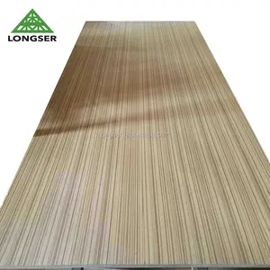 Interior Decoration 2mm Natural Teak Veneer MDF