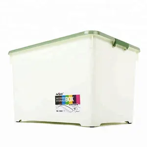 Детская тканевая прочная Высококачественная цветная пластиковая коробка для хранения с колесиками