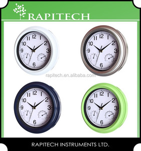 Reloj de jardín de plástico con termómetro e higrómetro integrado de 10 pulgadas - Product Image 2