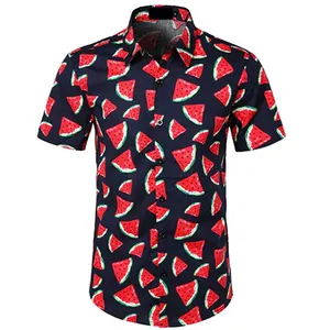 Commercio all'ingrosso Ultimi Prodotti Casuale Shirt Design Degli Uomini Della Camicia 100% Cotone