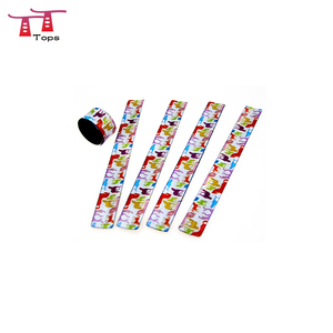 Popular SLAP brazalete evento deporte PVC complemento reflexivo pulsera Copa Mundial pulsera bofetada - Product Image 2