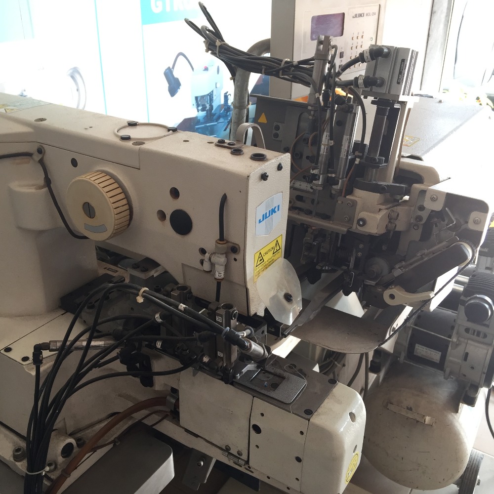 Second手Juk私は254 Automatic Belt Loop Attaching Industrial Sewing Machine With A Reasonable Price