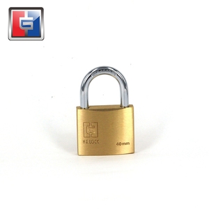 2024 नए डिजाइन सस्ते घर का दरवाजा 20 30 40 50 मिमी पैड लॉक और पीतल पदलॉक - Product Image 2