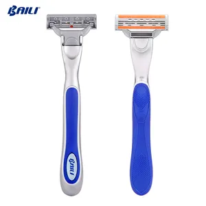 Top quality beard trimmer 3 blade for mens no disposable razor
