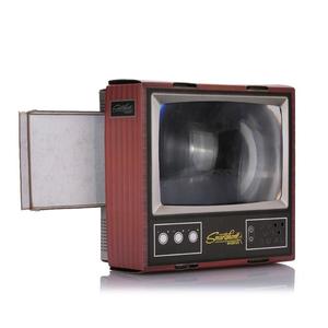<span class=keywords><strong>Amplificateur</strong></span> Mini écran <span class=keywords><strong>TV</strong></span> 12 pouces en bois, bricolage pour téléphone portable - Product Image 1