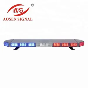 Super Dunne Waterdichte Led Waarschuwing Strobe Light bar met Sirene