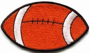 Patch de sport personnalisé en forme de ballon de football en plastique PU brodé à appliquer au fer pour chapeau et vêtements - Product Image 5