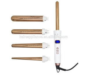 Nuevo diseño profesional magia cURL <span class=keywords><strong>pinzas</strong></span> giratoria rizador de <span class=keywords><strong>pelo</strong></span> rizador varita - Product Image 1