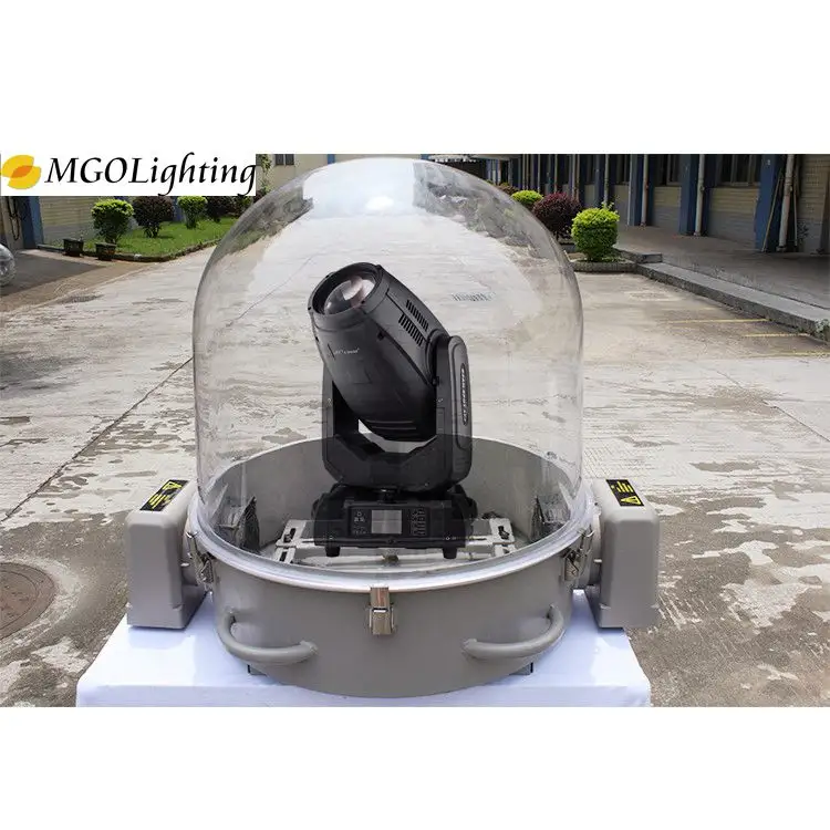 Mgolighting-cúpula de cabeza móvil para exteriores, cubierta impermeable para lluvia, luz móvil, 230W/280W/380W/440W/1200W