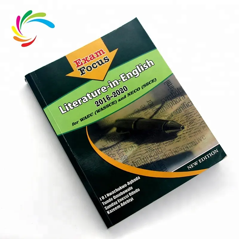 Custom Textbook printing University Literature Book printing in English