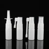 Flacone bianco da 10ml: utilizzato per spray orale e nasale, flacone spray per alcol senza perdite