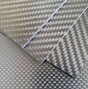 Placa de Fibra de Carbono de Alta Rigidez 1000x1000mm, Producto Ligero de Fibra de Carbono para Construcción - Product Image 4